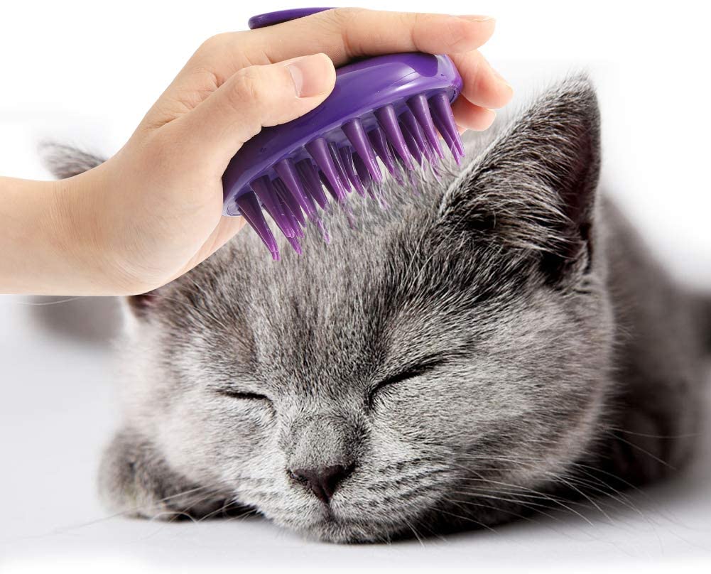 CeleMoon Cat Brush Ultra-Soft Silicone Washable Brushes